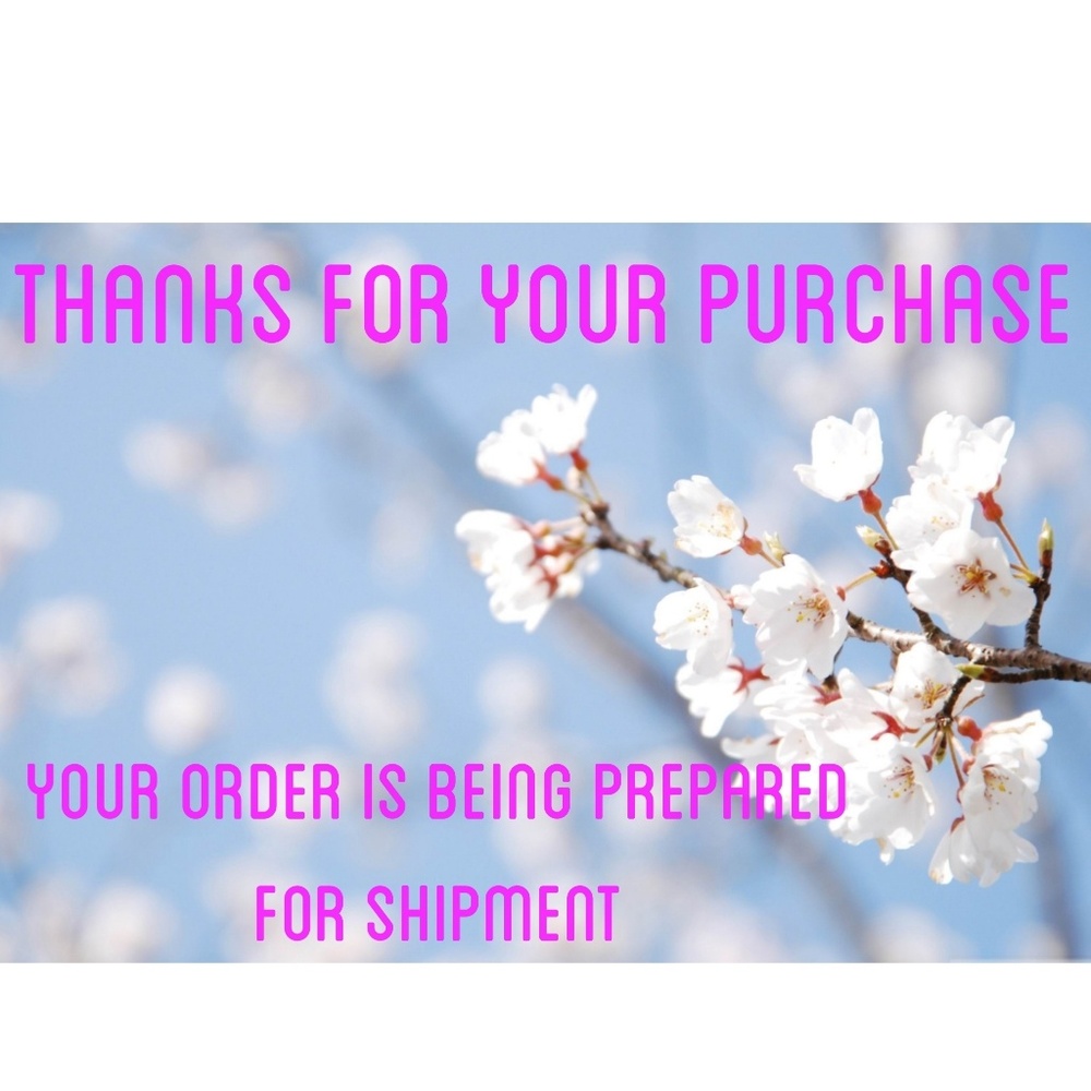 Thanks for shopping with me!